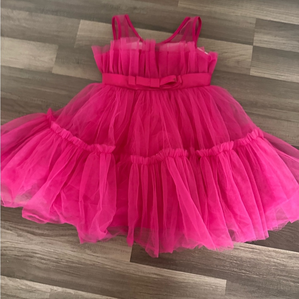SHEIN Pink Tulle Kids Dress